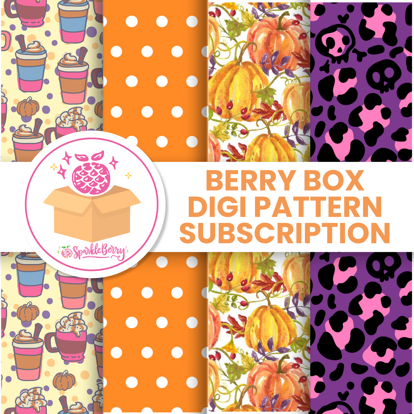 Berry Box Digi Pattern Subscription