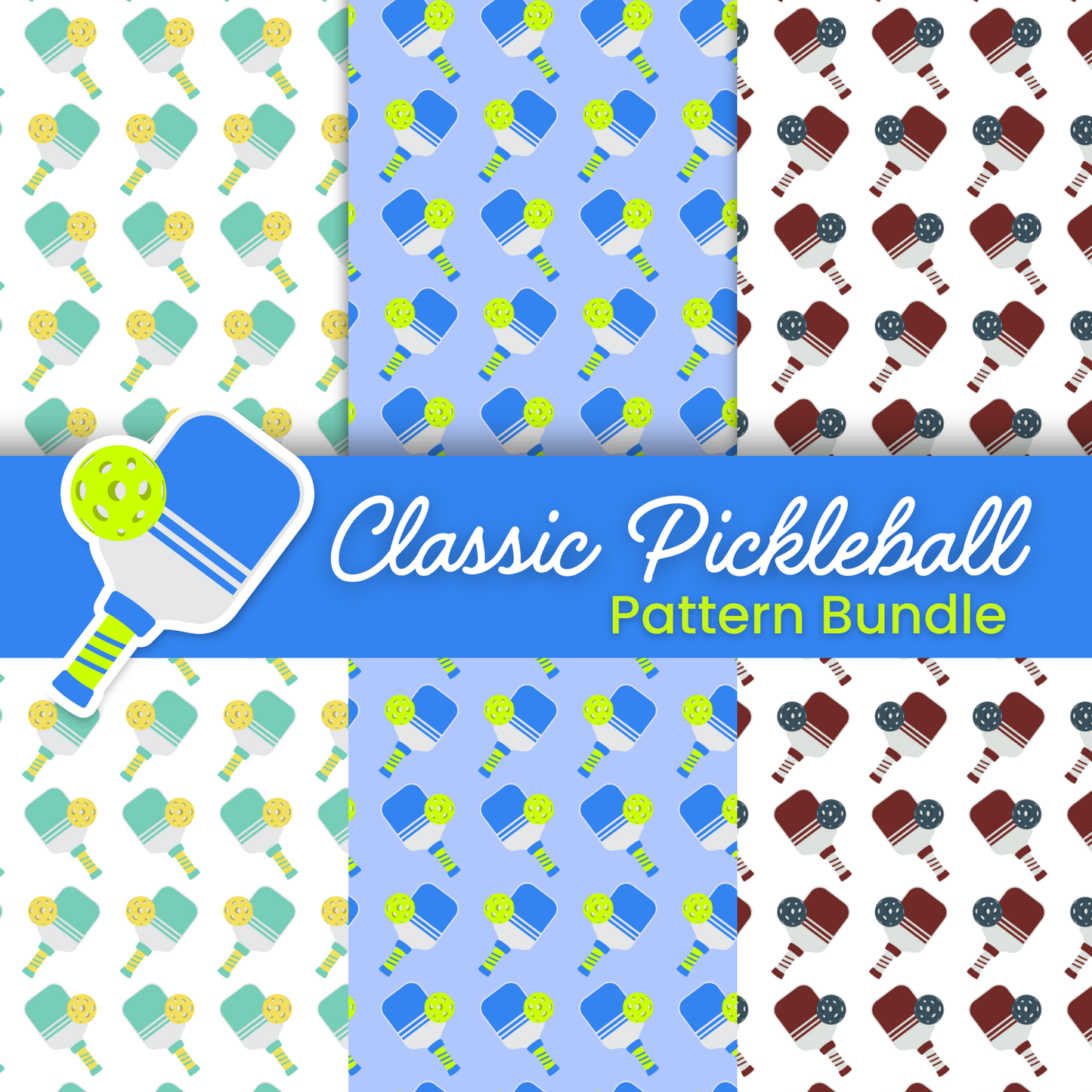 Classic Pickleball Vinyl Bundle