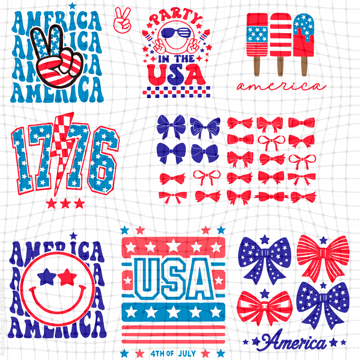 "America 2024" Digital Cut SVG Files