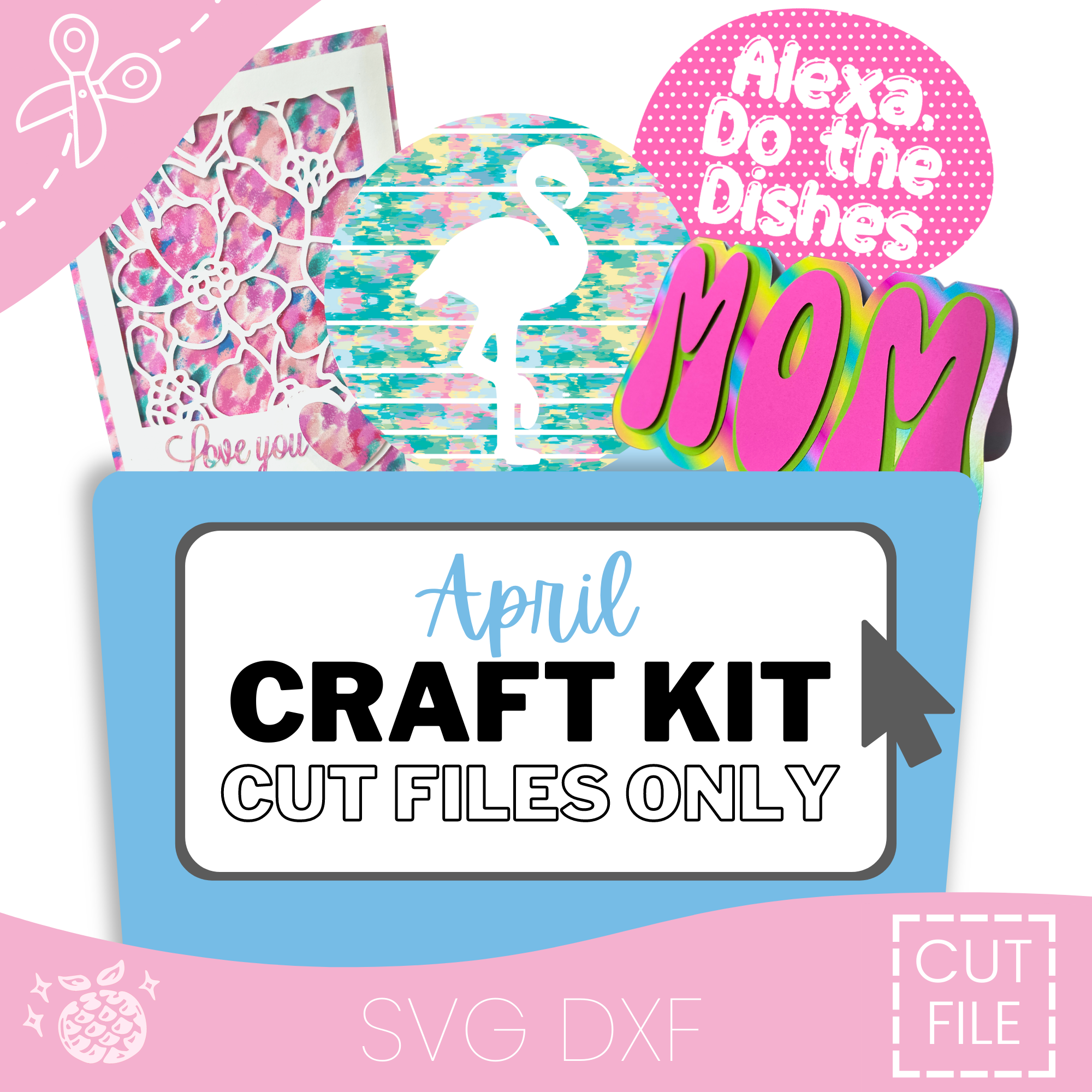 April "Craft Kit Cut Files Only" Option