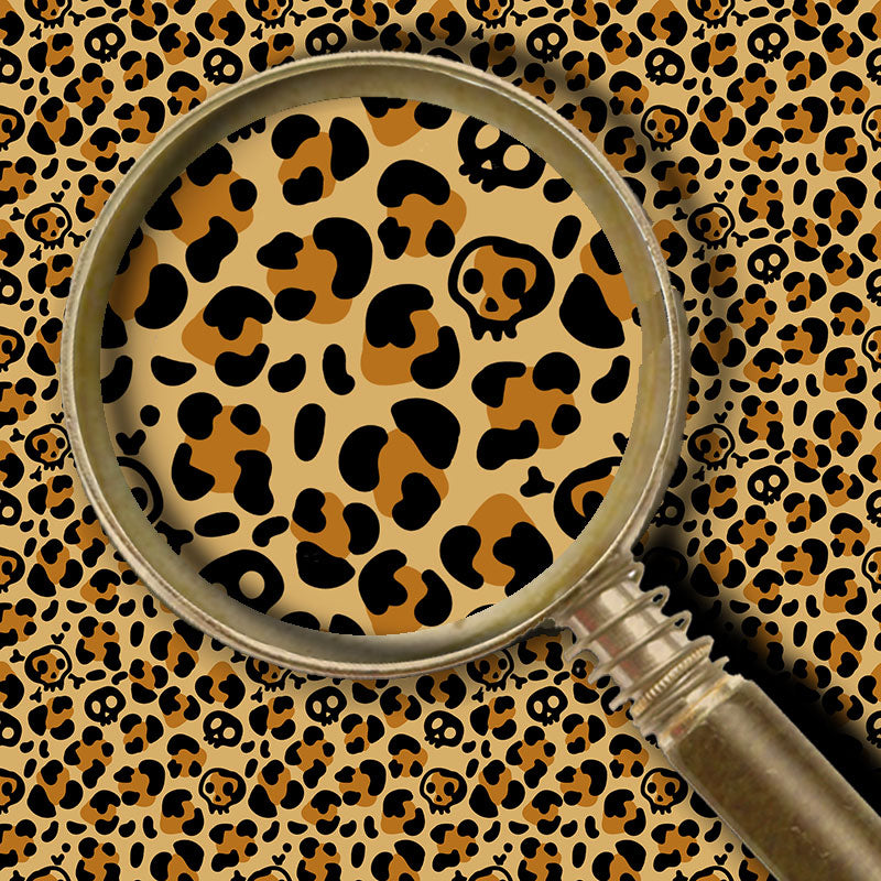 Cheetah Skulls - Tan