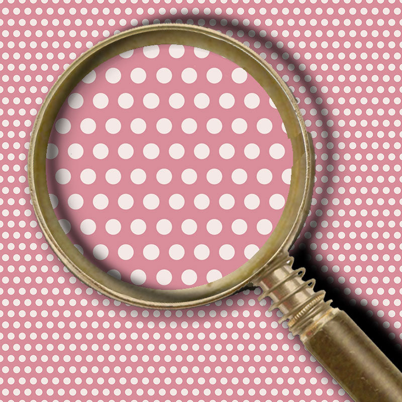 Cream & Sugar - Pink with Cream Dots