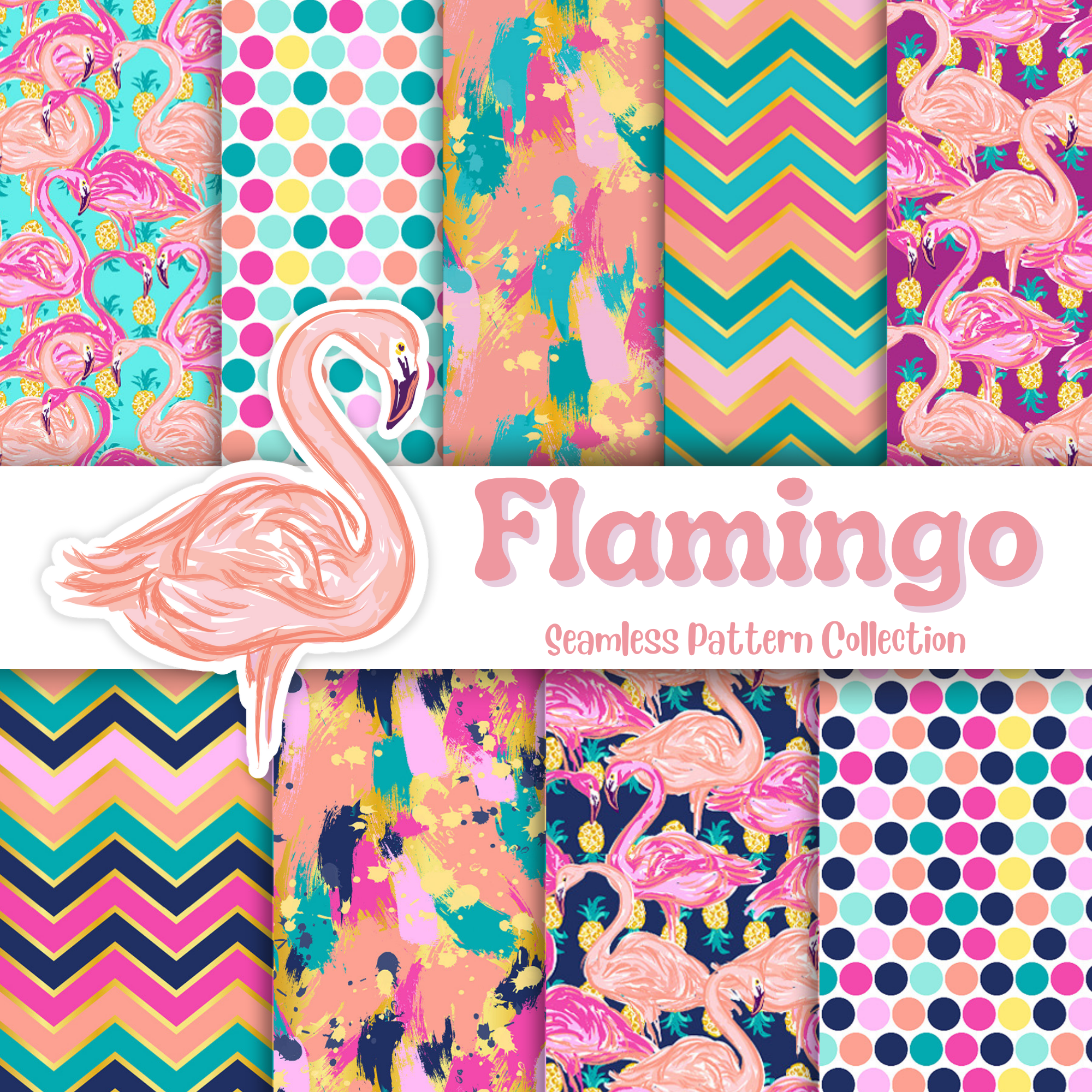 "Flamingo" Vinyl Bundle - One of Each
