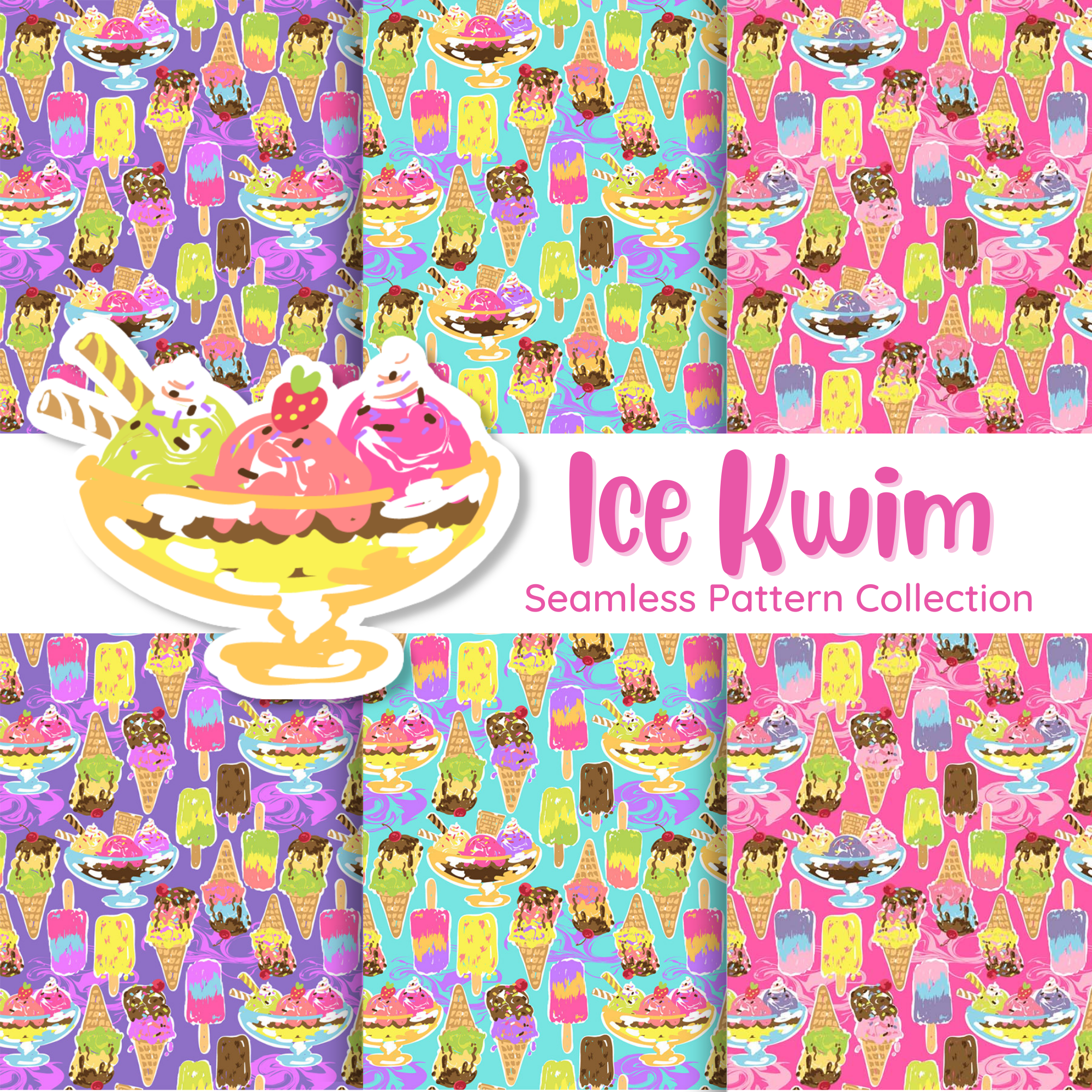 "Ice Kwim" Vinyl Bundle - One of Each