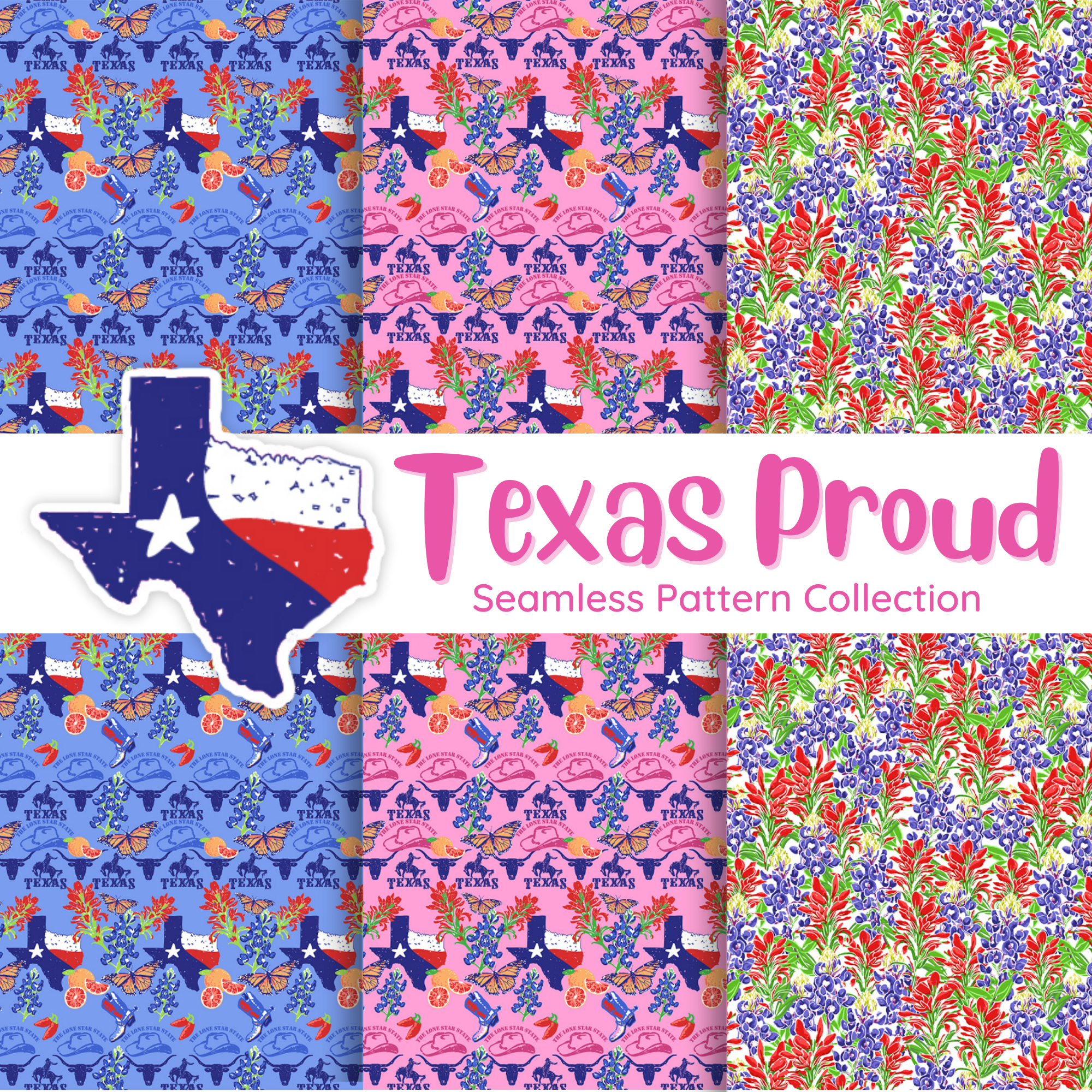 "Texas Proud" Vinyl Bundle - One of Each