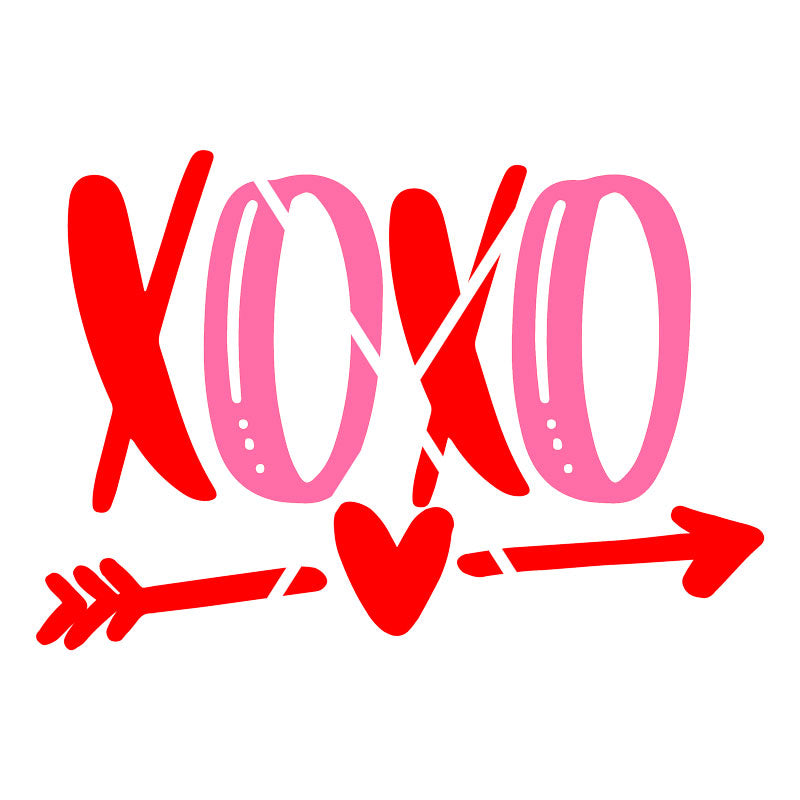 XOXO SVG and Silhouette Cutting Files