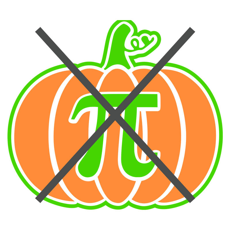 Pumpkin Pi SVG and Silhouette Downloadable Files