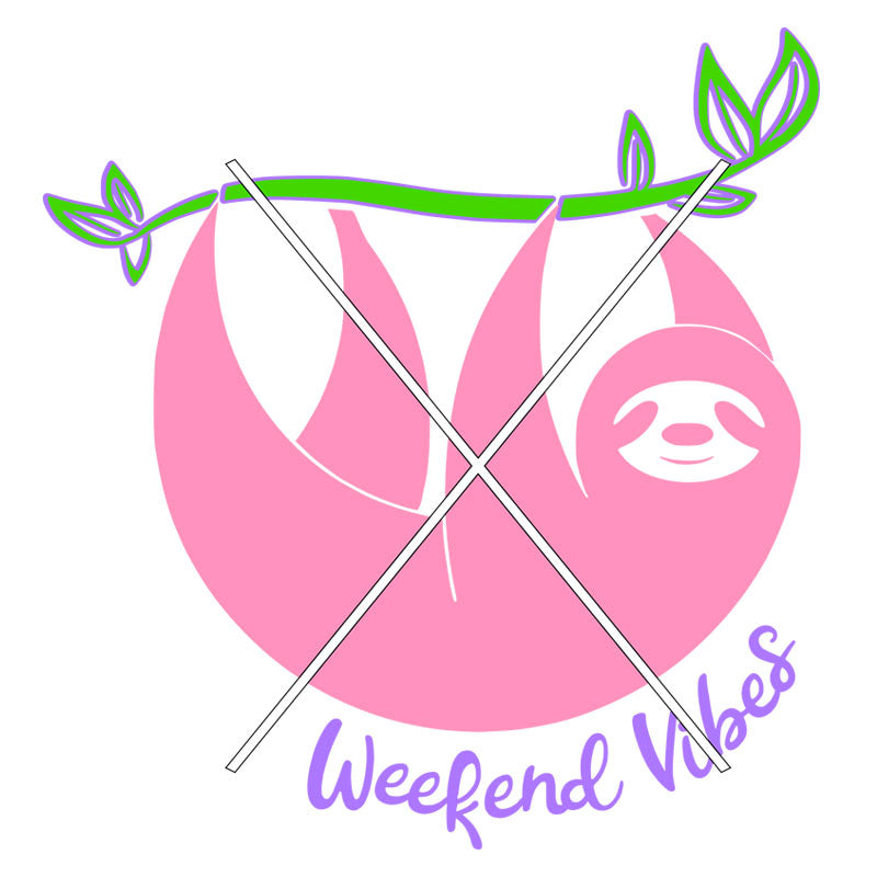 Weekend Vibes SVG and Silhouette Cutting Files