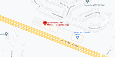 SparkleBerry Ink Powder Springs store map